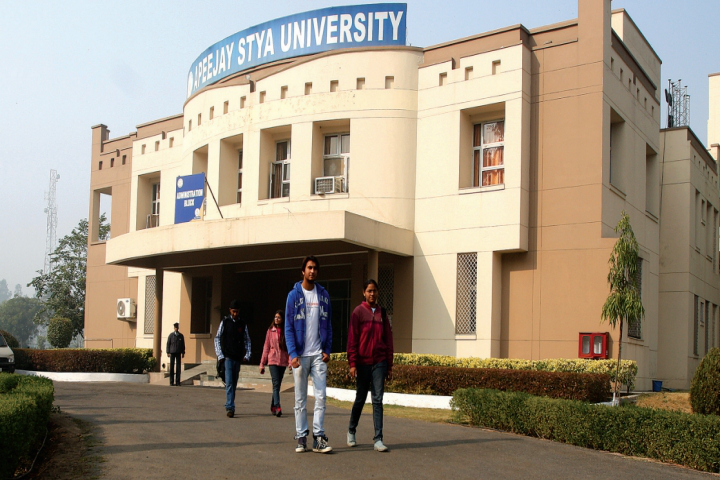 Apeejay Stya University, Sohna Campus Building View of Apeejay Stya University Sohna